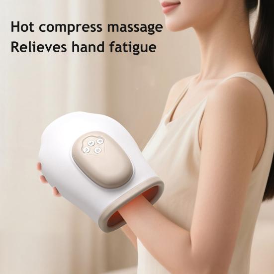 Ручной массажер с тепловой компрессией 3 режима массажа Облегчение боли Профессиональный ручной