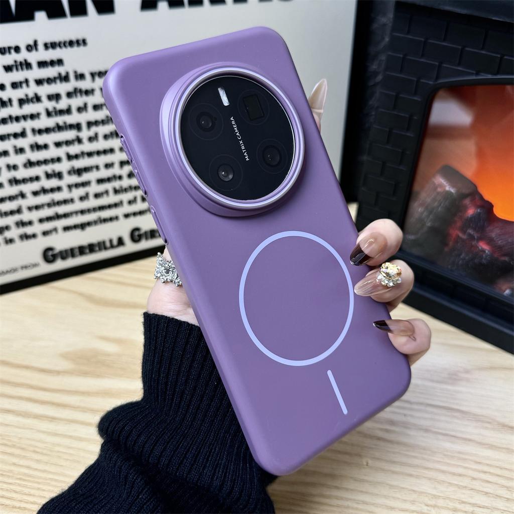 For Magsafe Matte Candy Magnetic Case For Huawei Honor 300 200 100 Magic 7 Pro Nova 13 12 P70 Ultra Mate 70 60 50 Pro Enjoy 70X