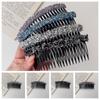 Invisible Hair Styling Accessory Korean Rhinestone Comb Hair Clip Broken Hair Artifact   Women