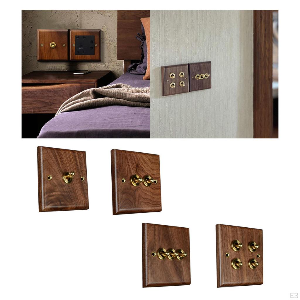 Табличка, деревянный указатель выхода, винтажный дизайн, латунный рычажный переключатель, декоративная настенная табличка для кафе отеля