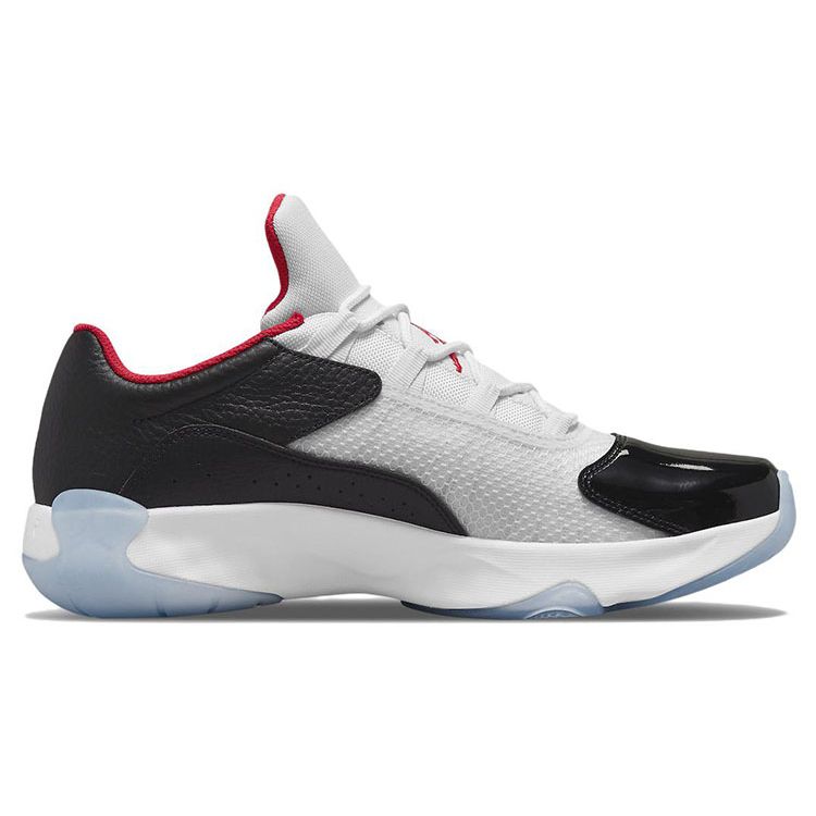 Air Jordan 11 CMFT Low White Black University Red Мужские кроссовки DO0613-160
