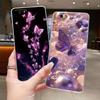 Phone Case For Huawei Y6 2018 Fundas Capa Butterfly Bow Protective Casing Transparent Soft Silicone TPU Cover Coque