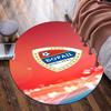 Bojcin Badge Celebration Round Rug for Livingroom,Bedroom, Palyroom, Chair Rug, Area rug, Circle Carpet, Fan Christmas gift