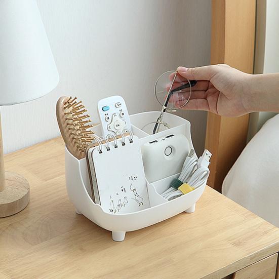 Ящик для хранения, классный компактный пластиковый стильный отдельный косметический органайзер, хозяйственные товары