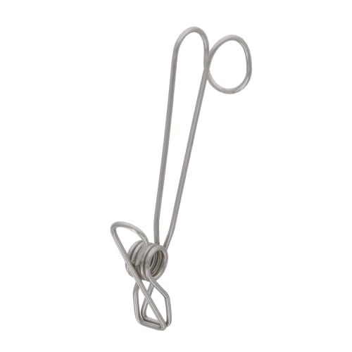 Takagi KANUCHI OUTDOOR Hanging Clips, 5-Piece Set, Rust-Resistant and Durable Stainless Steel Clothespins, Clips, Hooks, for Outdoors, Camping, and Ou