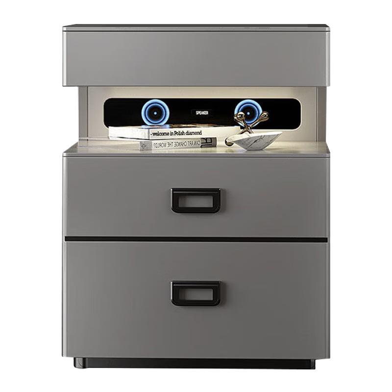 Tiger Brand Big Eye Cute Smart Bedside Safe with Bluetooth Speaker