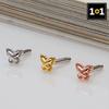 (1+1) Fashion Butterfly Piercing One Side Sale