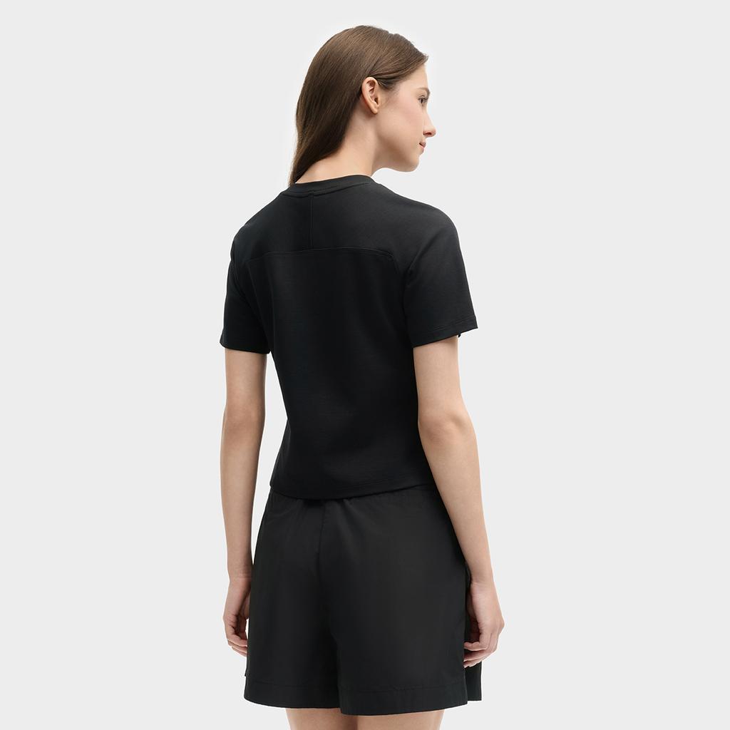 New FILA MILANO Collection T Shirt Women's Jet Black BK F11W525112F-BK