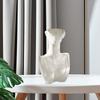 Abstract Art Human Body Vase Ceramic Decorative Floral Arrangement for Balcony