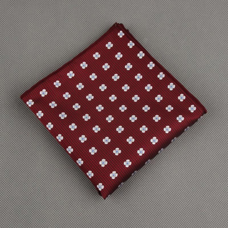 Men Suit Accessories Pocket Square Handkerchief Floral Print Chest Towel Paisley Vintage