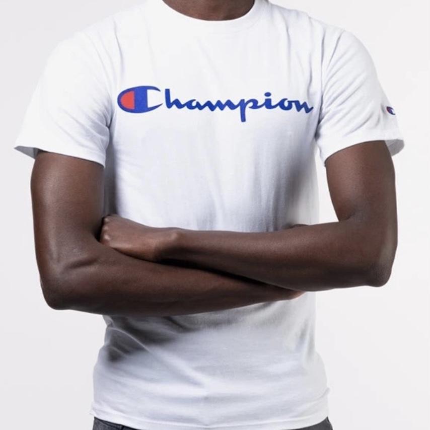 Champion T Shirt Unisex 2 Pack White GT23H-2+