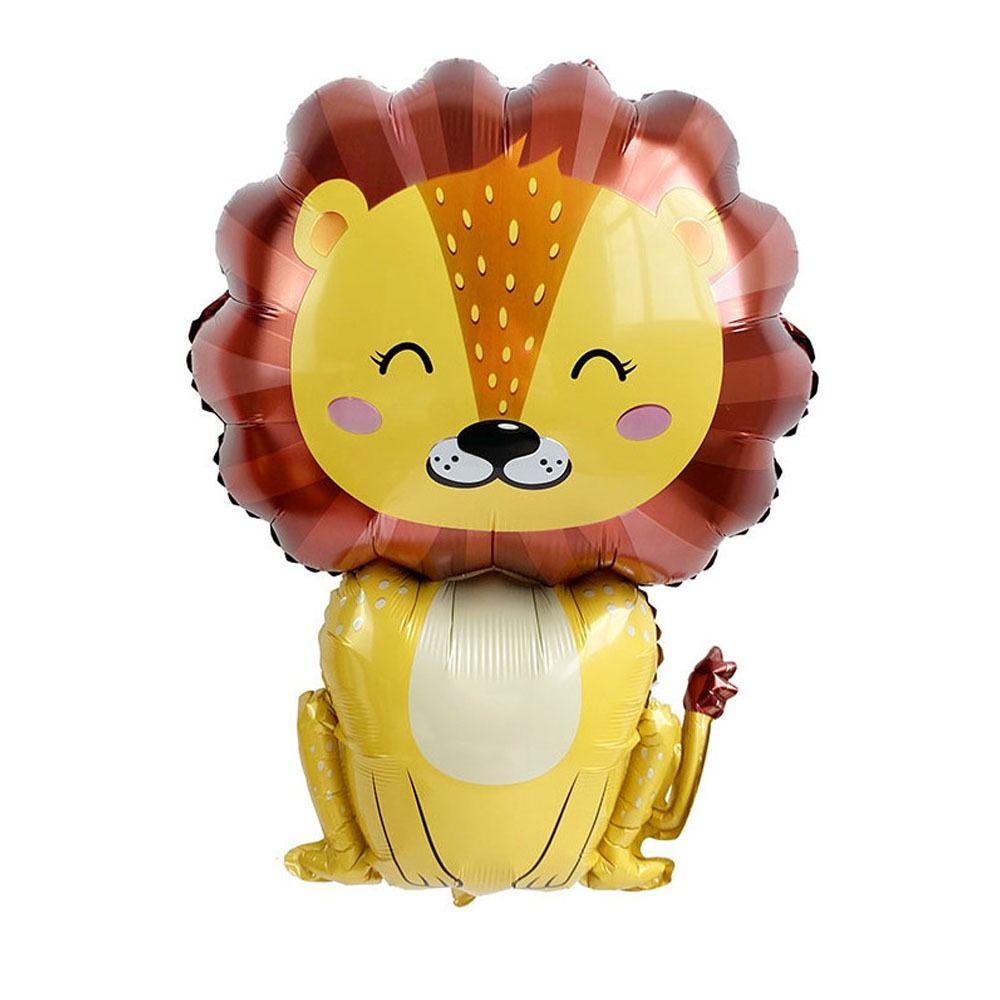 Тигр Жираф Лев Обезьяна Лев Обезьяна Слон Воздушный шар Животные джунглей Воздушные шары Вечеринка по случаю дня рождения
