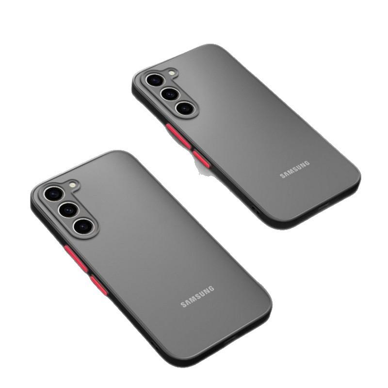 Подходит для Samsung s26U чехол для мобильного телефона со всех сторон противоударный S25 очки матовая кожаная поверхность a57A34A56 защитный чехол простой