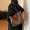 Осень новая сумка большой вместимости женская ретро мода простая сумка через плечо классная сумка-тоут для поездок на работу