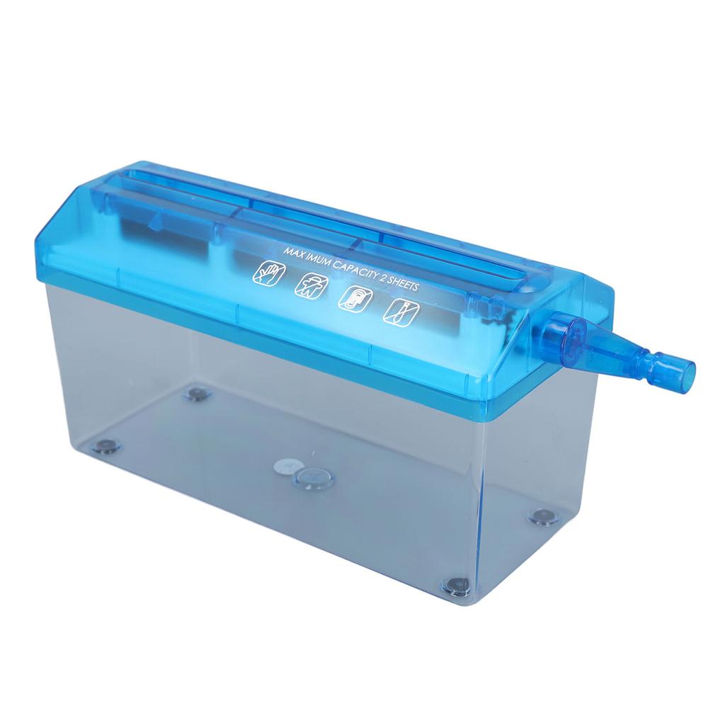 Ручной измельчитель бумаги Портативный мини-ручной измельчитель бумажных документов формата А4 для дома и офиса