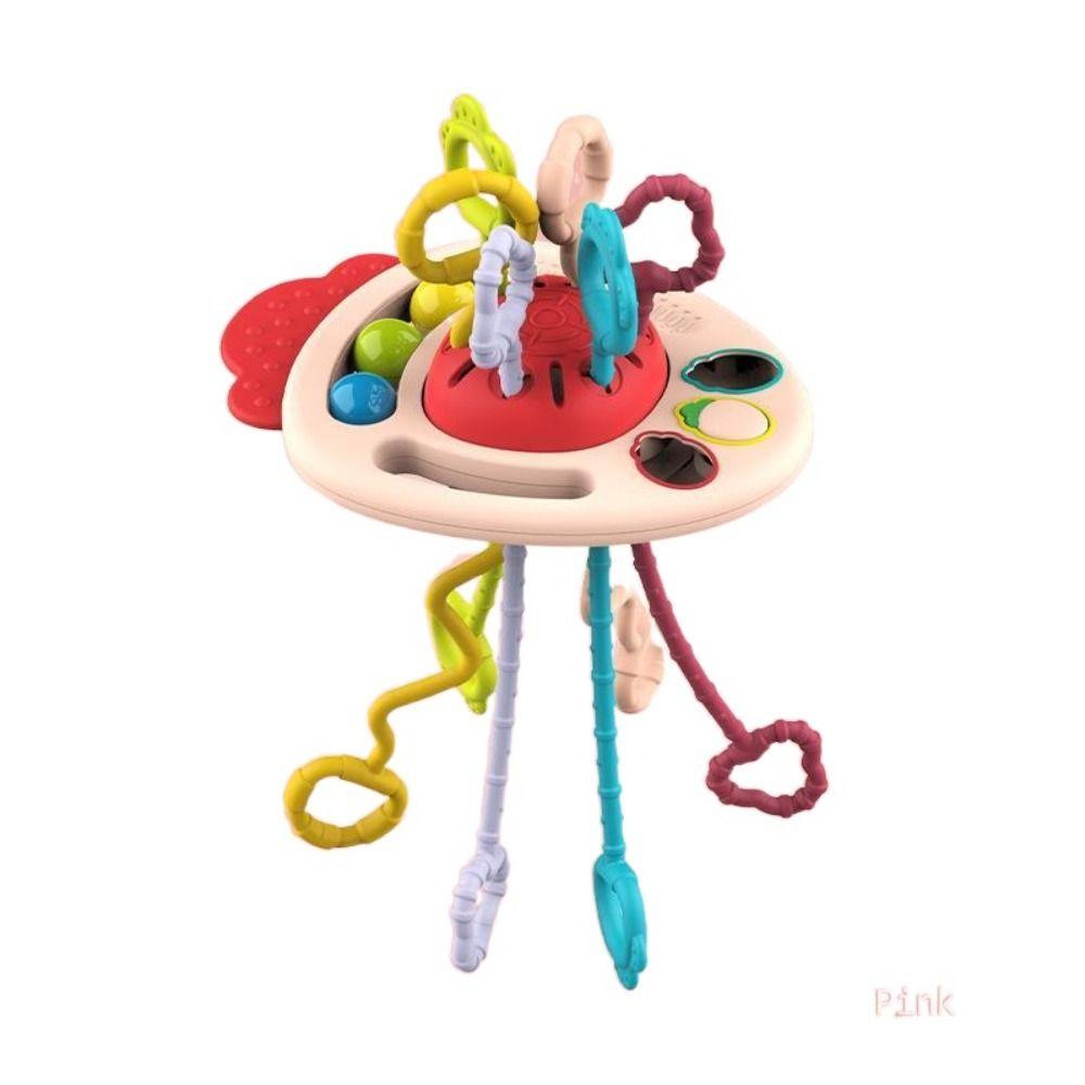 Carrot Baby Pull String Toy Develops Cognitive Crab Montessori Sensory Toys Gifts