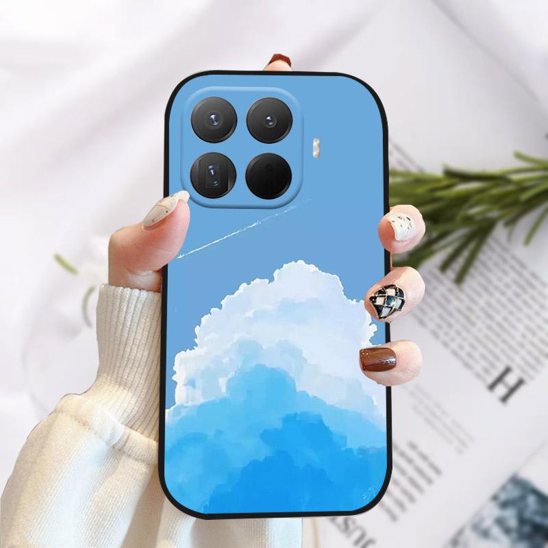 Чехол для Xiaomi 15T Pro Xiaomi15T Защита камеры Чехлы из ТПУ Для Xiaomi 15 T Pro Мягкий силиконовый Ударопрочный Чехол для телефона Fundas