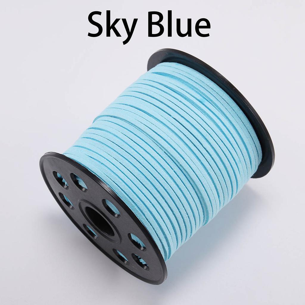 10 м/лот, 2,5 мм, плоский плетеный из искусственной замши, корейский бархатный кожаный браслет ручной работы с бисером, ожерелье «сделай сам» для изготовления ювелирных изделий, фурнитура