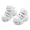 Summer Trendy Chunky Platform Dad Shoes Unisex High Top Sneakers with Tank Sole