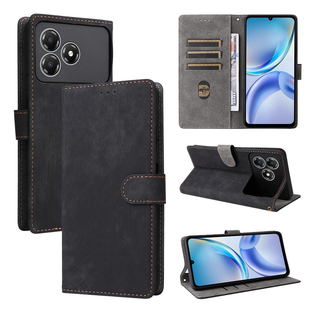Flip Cover for ZTE Blade A36 / ZTE Nubia A36 PU Leather Full-Body Protection [RFID Blocking] Phone Cases Wallet Cover