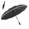 Folding Umbrella New Extra Large 10 Reflective Automatic Opening and Folding Umbrella for for Both Sunny and Rainy UV UV for Men and with Storage