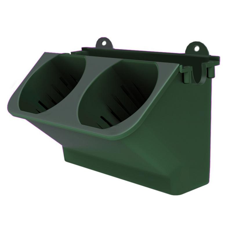 Садовые растения настенный цветочный горшок контейнер вертикальный зеленый настенный пластиковый ящик для растений самополивающийся цветочный горшок декор