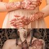 Water Transfer Decals Body Art Sticker Indian Lace Tattoo Henna Tattoo Stickers Temporary Tattoo