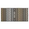 Tapis d'entrée Zaparos 50 x 120 cm marron