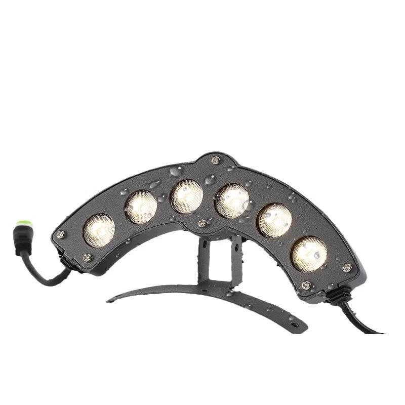 LED Phoenix Wing Outdoor Corrugated Tile Light