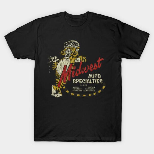 Asian Size Cotton Unisex Tshirt Print T-shirt Midwest Auto Specialties T-shirt No-Cut Print Regular Fit