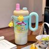 Cartoon Insulated Cup 316 Stainless Steel Thermal Bottle New Tea Cup Birthday Gift