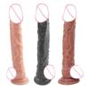 Simulated Dildo  Length 25cm/9.84in Diameter 4cm/1.57in  Female Masturbator  Soft Dildo