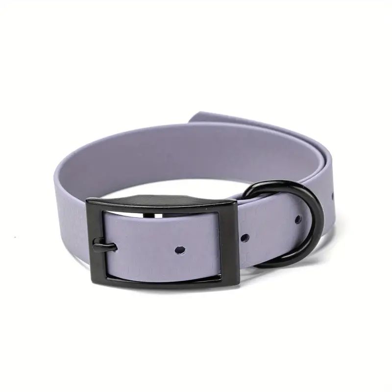 Новая Мода Ошейник для Домашнего Пита Высокого Качества ПВХ Водонепроницаемый Тренировочный Ошейник Грязеотталкивающий Легко Чистить для Маленьких Средних Больших Собак