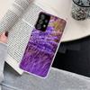 Simple lavender Purple flowers Phone Case for Samsung Galaxy A17 A16 A15 A14 A13 A57 A56 A55 A54 A53 A37 A36 A35 A34 A33 A26 A25