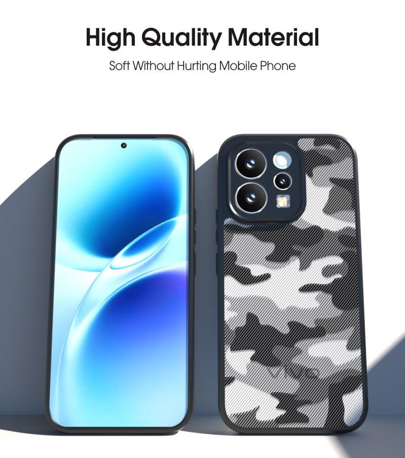 Военный камуфляжный чехол Vivo V70/S50 с ремешком