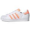 Originals Superstar Comfortable Casual Low-Top Sneakers Women Sneakers White Orange GX1834