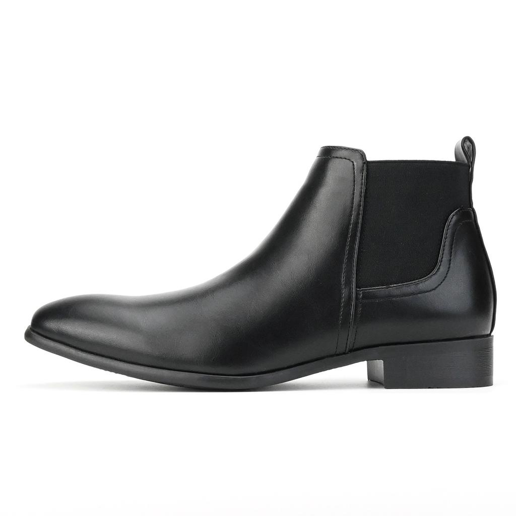 Модные мужские ботинки челси, деловые кожаные туфли, банкетные мужские туфли