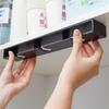 Подвесная полка для стеклянных чашек Кухонные принадлежности Настенный держатель для бокалов для вина Классификация фужеров Органайзер для шкафа без отверстий