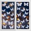 Colorful Rainbow Prism Butterfly Window Cling: Electrostatic Glass Decor & Sun Catcher