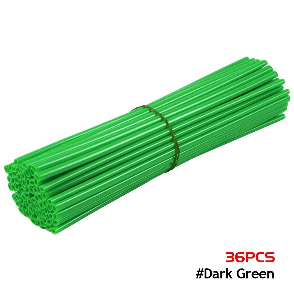 36 шт. защитные обертывания для колес мотоцикла со спицами, ободья, накладки на кожу, чехлы для труб для мотокросса, велосипеда, крутые аксессуары 12