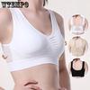 Women's Plus Size Seamless Sports Bra Sexy Push-up Bra Boneless Top Wireless Top Solid Color Soft Tube Top