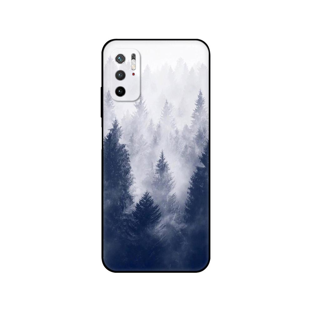 Для Poco M3 Pro Чехол 6.5" Телефон Задняя крышка Для Xiaomi Poco M3 Pro Силиконовый чехол Бампер POCOPHONE Funda Soft Etui черный чехол из ТПУ