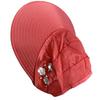 Flower Women Sun Hat UV Protection Beach Visor Cap Portable Summer Ponytail Cap  Summer