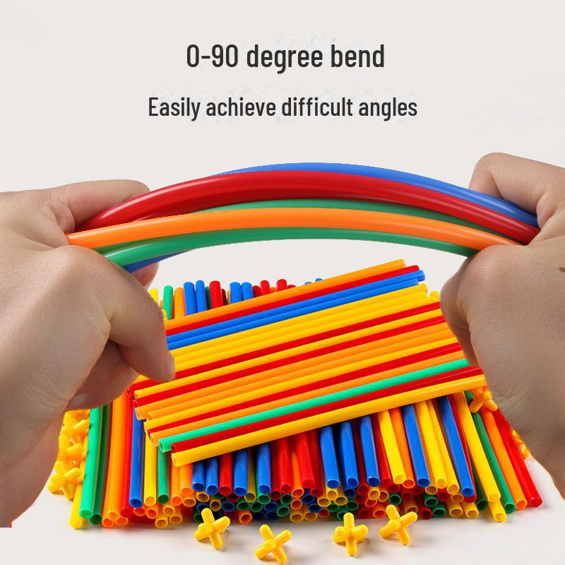 Детские мягкие соломенные строительные блоки - развивающие игрушки для детского сада