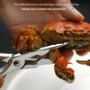 Набор инструментов для морепродуктов из 4 предметов, щипцы для крабов, креветок, фруктов, набор вилок и ложек, щипцы для орехов, грецких орехов, лобстера, краба, кухонные аксессуары