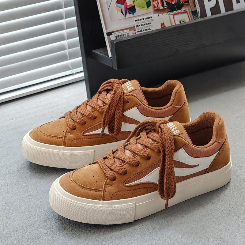 Мужская классическая модная спортивная обувь с низким верхом для скейтбординга, дышащая парусиновая спортивная обувь для студентов, мальчиков, трендовые удобные кроссовки для спортзала с мягкой подошвой