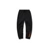 Li Ning SS20 Fashion Week Runway Series Straight Leg Knitted Casual Sports Pants Men Bottoms Standard-Black AKLP285-1
