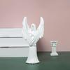 Статуя ангела, декоративная скульптура, украшение для стола, статуэтка из смолы для гостиной отеля
