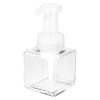 Dispenser Soap Foam Foaming Pump Empty Square Bottle Plastic Travel