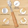 Bread Lame Bread Scoring Knife Lame Handcrafted Dough Cutter Bread Slashing Tool with 5 Razor Blades For DIY Bread Baking Pizza